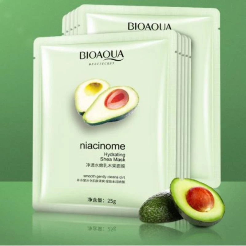 [Siêu Sale] Mặt nạ Bioaqua Quả Bơ giữ ẩm làm trắng, giúp săn chắc, đàn hồi da-cáp sạc iphone