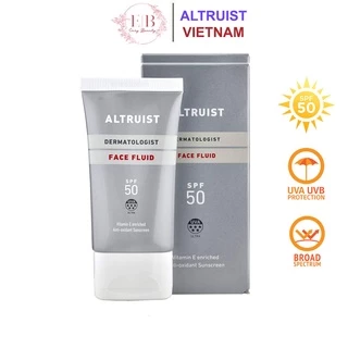 Kem Chống Nắng Da Mặt Altruist Dermatologist Sunscreen Face Fluid SPF 50+ Tuýp 50ml