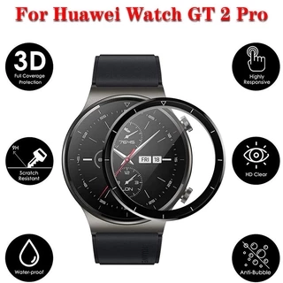 Kính cường lực mềm 3D viền cong bảo vệ màn hình cho đồng hồ thông minh Huawei Watch GT 2 Pro