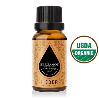 Tinh Dầu Cam Hương Bergamot Heber Natural Life, Cao Cấp Nhập Khẩu, Thiên Nhiên Nguyên Chất Xông Phòng 10ml/30ml/50ml