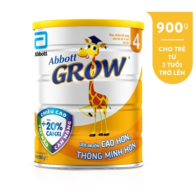 Sữa bột Abbott Grow 4 900g