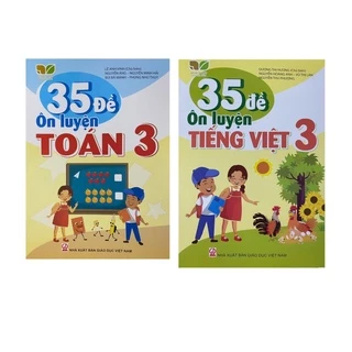 Sách - Combo 35 đề ôn luyện Toán và Tiếng Việt 3 ( Kết nối )