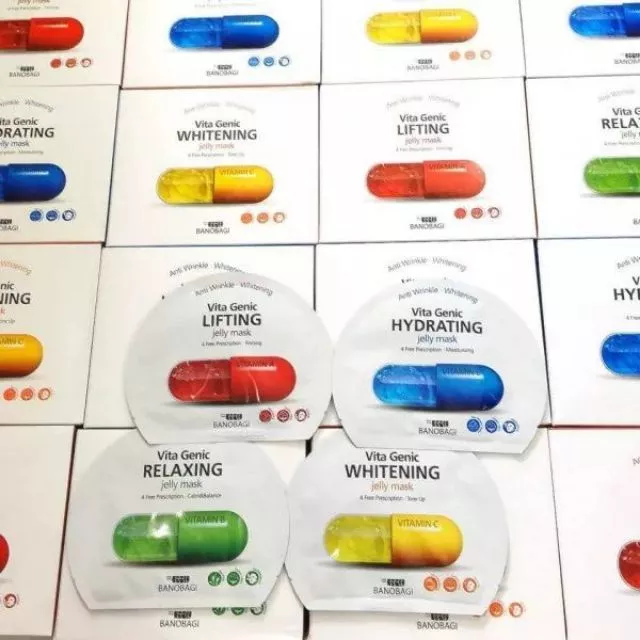 Combo 10 miếng đắp mặt nạ Vitamin