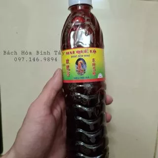 Rượu Mai Quế Lộ Hồi Quế chai 500ml - Làm Lạp Xưởng, Ướp Thịt Nướng