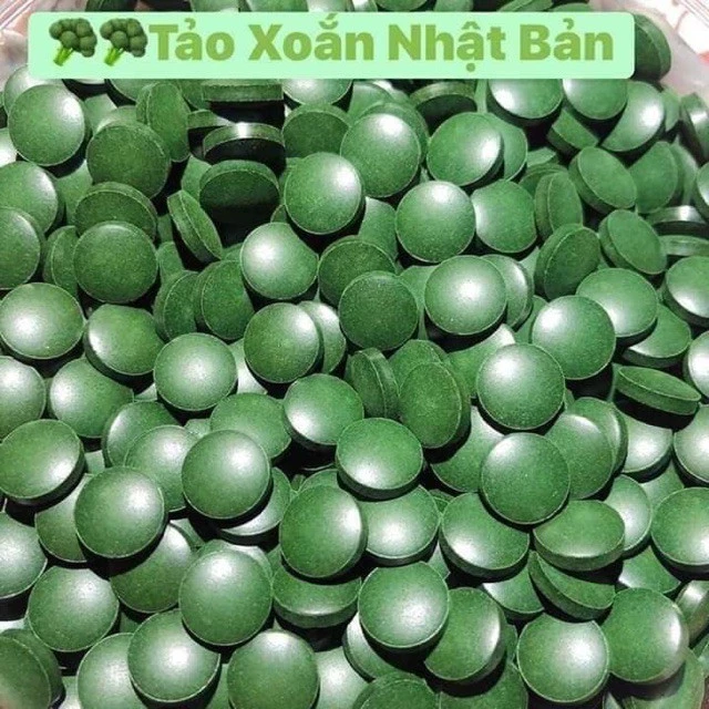 Tảo Xoắn Spirulina Nhật Bản( uống + đắp mặt)