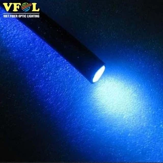 Sợi quang có vỏ bọc đen đường kính lõi 6mm, vỏ 8.8mm - Làm chiếu sáng, hiệu ứng sao bể bơi, đèn trên sàn,í đèn trang trí