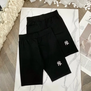 Quần ngố legging umi - thêu logo bigsize