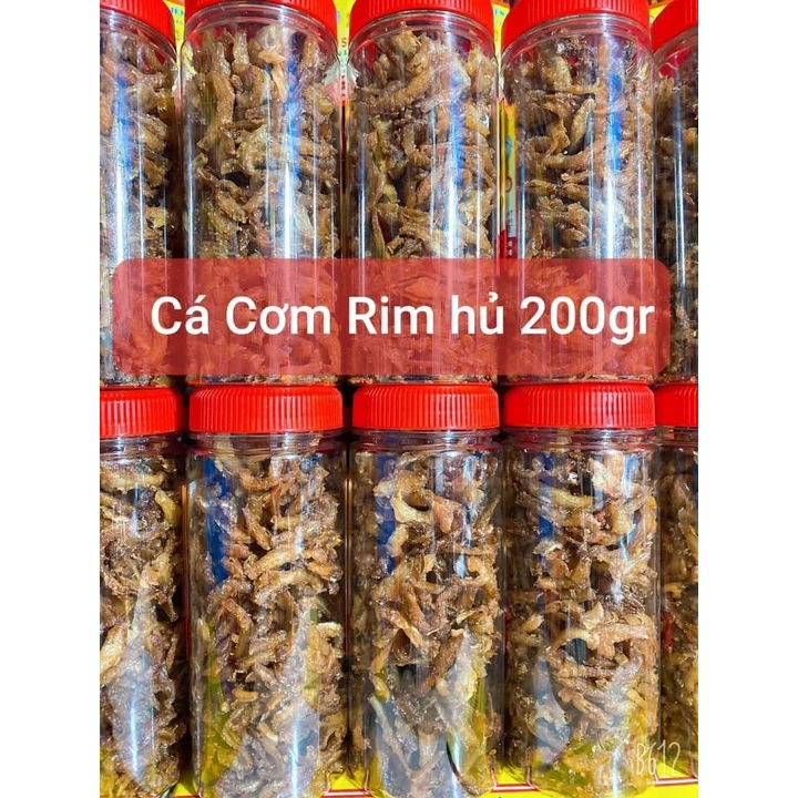 Cá Cơm Rim Nước Mắm Lú ( ăn liền ) là món ăn ngon của Shop Đặc Sản Biển Phan Thiết NGỌC DŨNG; Hộp 200 gram. HSD 12 tháng