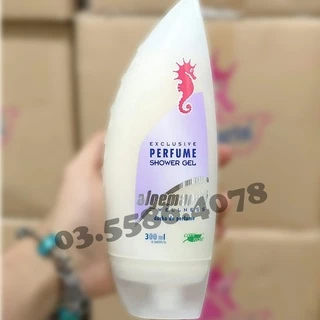 Sữa tắm cá ngựa chai nhọn Algemarin Perfume Shower Gel 300ml