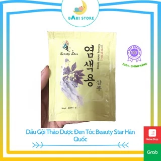 Dầu Gội Thảo Dược Đen Tóc Beauty Star Hàn Quốc