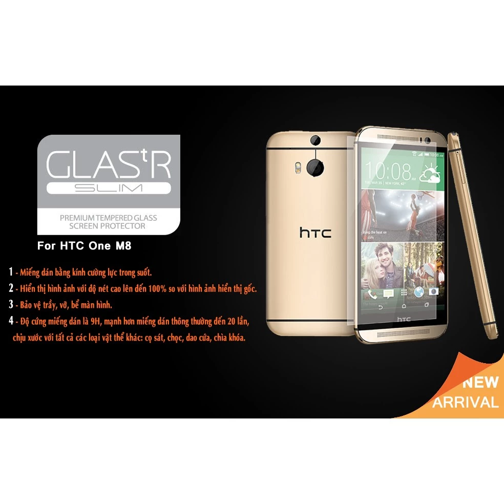 CƯỜNG LỰC HTC ONE M8