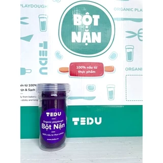 Bột nặn đất nặn an toàn Tedu hủ 140gram - Màu Tím