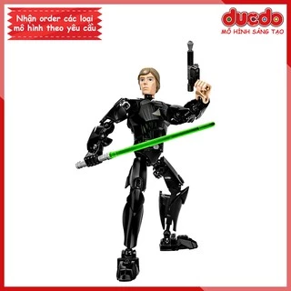 (Đóng túi) No.712-4 Lắp ghép Chiến tranh các vì sao war Luke Skywalker - Đồ chơi Xếp hình Mô hình Minifigures 75110