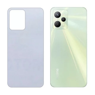 Miếng Dán Lưng Realme C35 / Narzo 50A Prime Decal Trong Nhám Chống Vân Tay