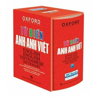 Sách - Từ điển Anh Anh Việt Oxford 350000 từ (hộp đỏ, cứng) - MC298