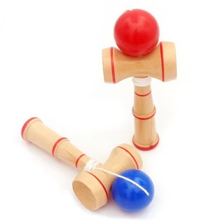 Trò chơi tung bóng Kendama Basic bằng gỗ Trò chơi cổ điển Nhật Bản