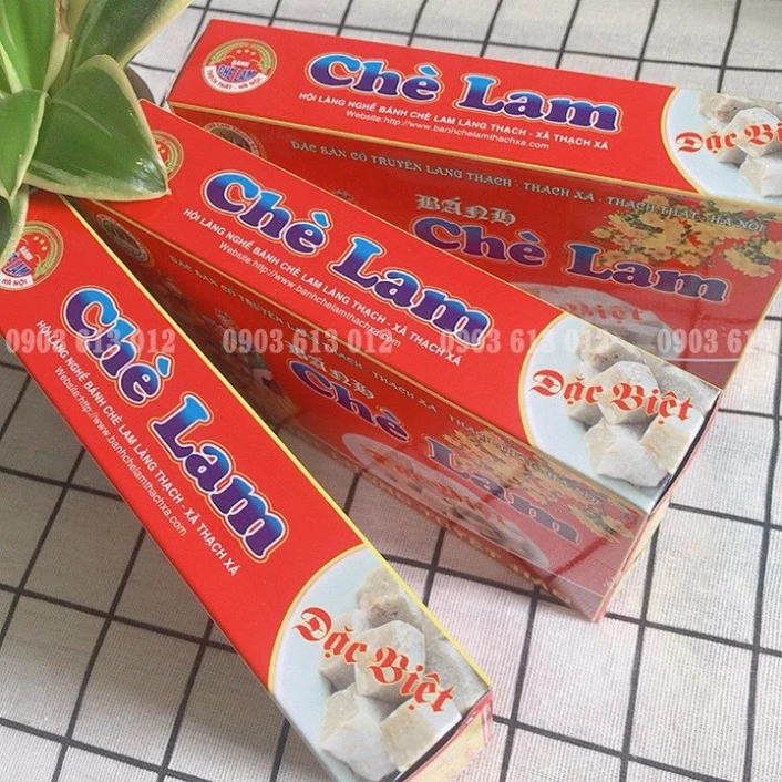 Bánh chè lam 🏵️FREESHIP🏵️ Bánh chè lam Thạch Xá - Thạch Thất - Hà Nội mềm dẻo làm quà biếu (LOẠI 300G) siêu ngon