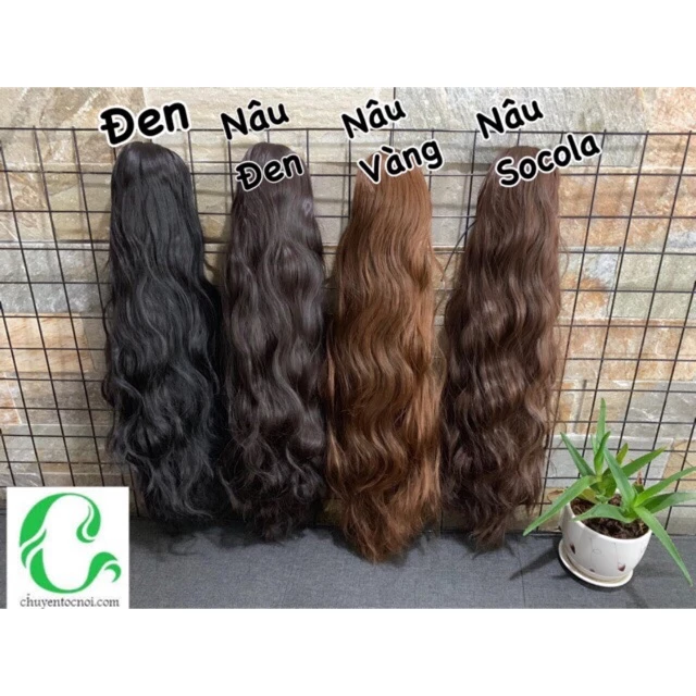Tóc giả ngoặm xù giợn sóng❤️💕freeship-ảnh thật