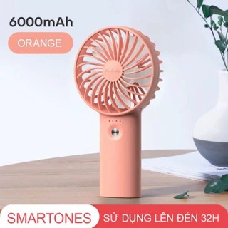 Quạt tích điện mini Yoobao F3 dung lượng 3000mAh và 6000mAh, 32h sử dụng liên tục , màu sắc đa dạng