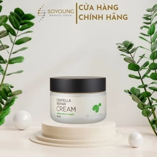 Kem Rau Má Dưỡng Ẩm Phục Hồi Giảm Thâm Nám Trắng Sáng Da Chống Lão Hóa GoodnDoc Centella Repair Cream