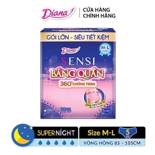 Băng Quần Diana Sensi size M-L gói lớn (5 miếng)