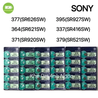 Vỉ 5 Viên Đồng Hồ Sony SR626 / SR621 / SR521 / SR920 / SR927 / SR416 1,55v
