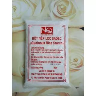 Bột nếp lọc sadec NQ dạng mịn 500 g