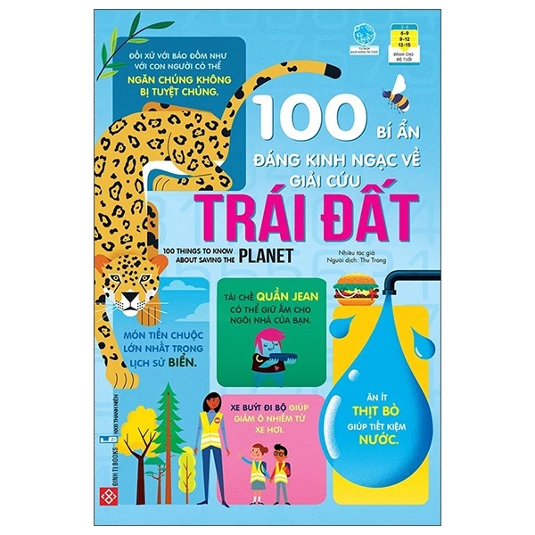 Sách 100 Bí Ẩn Đáng Kinh Ngạc Về Giải Cứu Trái Đất - 100 Things To Know About Saving The Planet