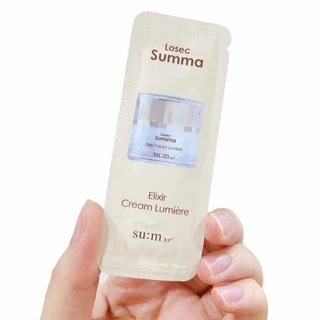 Combo 10 gói kem dưỡng Sum losec summa lumiere  làm trắng da mờ nám 1ml