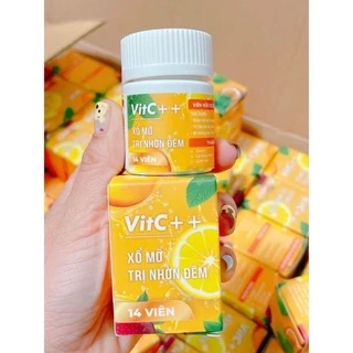 Viên hữu cơ xổ mỡ ban đêm Vitc ++ chính hãng cty Vic 100%(hop 14 viên