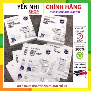 Mặt Nạ Dưỡng Trắng chuyên sâu Sur.Medic+ Bright Glutathione Mask 30g