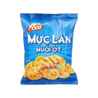 Combo 10 bịch snack Poca vị mực lăn muối ớt