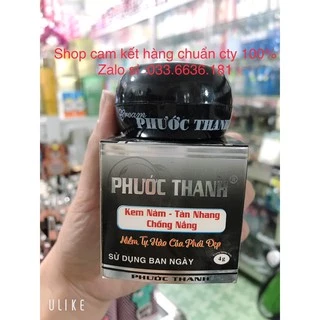 kem Phước thanh đen  giảm nám- trắng da -chống nắng 4g [ chuẩn hnagf cty 100%]