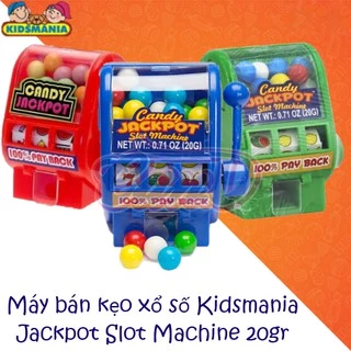 Máy bán kẹo xổ số Kidsmania Jackpot Slot Machine 20gr Mỹ