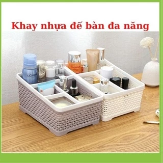  KHAY ĐỰNG MỸ PHẨM 4 NGĂN, ĐỰNG VP PHẨM