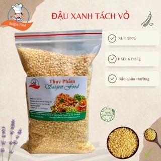 1KG ĐẬU XANH TÁCH VỎ NGUYÊN CHẤT 100% - SAIGONFOOD