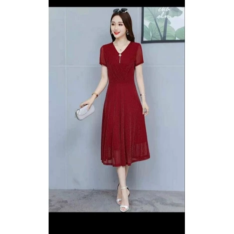 Váy Thun lưới