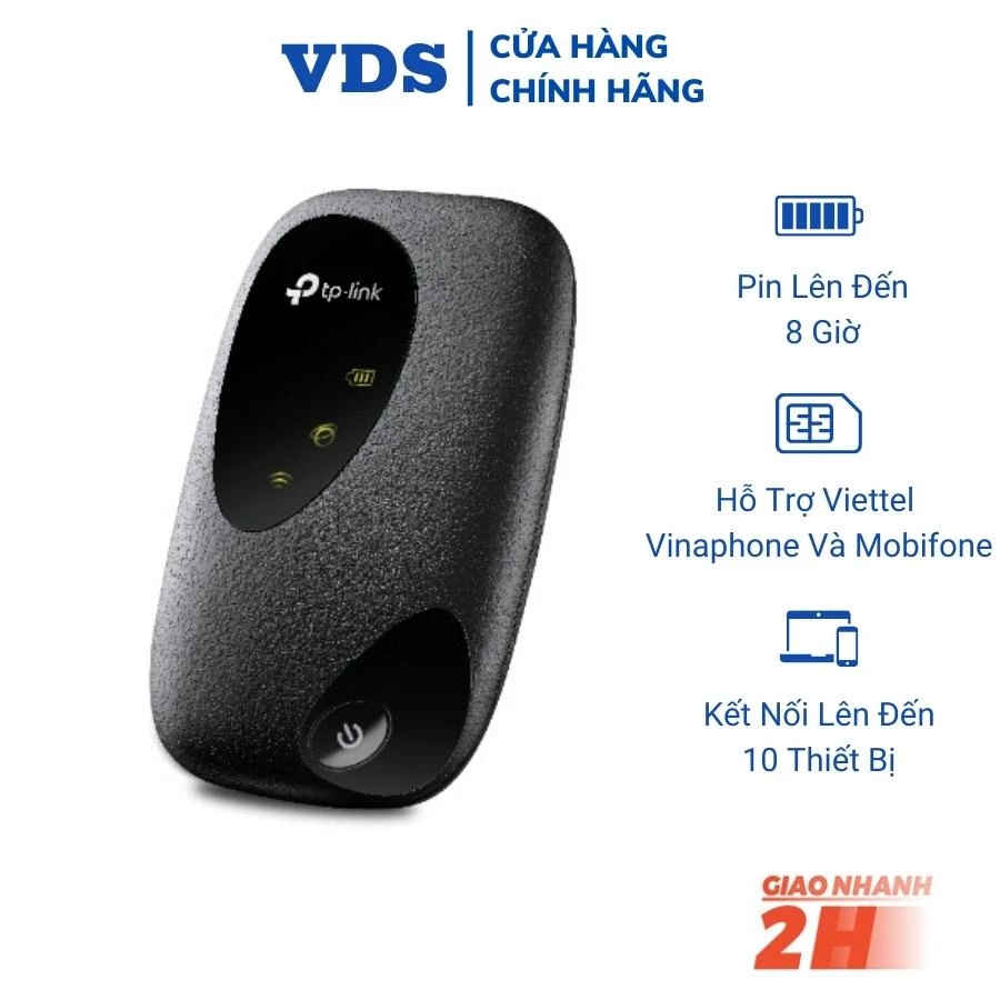 Bộ phát wifi di động TP-Link 3G 4G LTE kết nối Wifi mọi nơi M7000/M7200-Hàng Chính Hãng - VDS SHOP