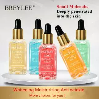 [Hàng mới về] Serum BREYLEE chứa Axit Hyaluronic / Vitamin C / Retinol làm dịu dưỡng ẩm săn chắc da chống nếp nhăn