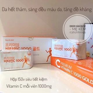 Viên Vitamin C Nutridday Hàn Quốc chính hãng