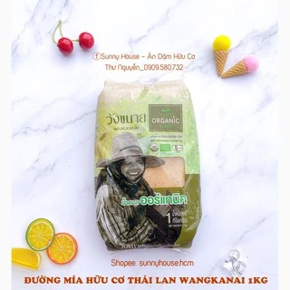 Đường Mía Hữu Cơ Thái Lan Wangkanai 1kg