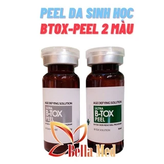 B-TOX PEEL 2 MÀU- 6 lọ Tảo Btox và 6 lọ Nước Hoạt Chất
