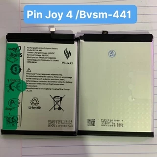 Pin Joy 4 /Bvsm-441 / Vsmart / 4900mAh / zin / bảo hành 3 tháng