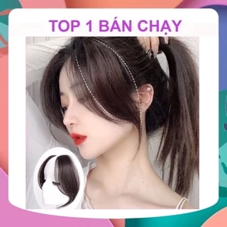 [TOP BÁN CHẠY] ☀️ MÁI DÀI TÓC GIẢ HAI BÊN TẠO DÁNG TÓC LAYER SANG CHẢNH HÀN QUỐC