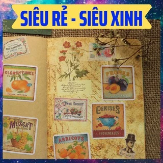 sticker phong cách retro - sticker thiết kế vintage - uni001