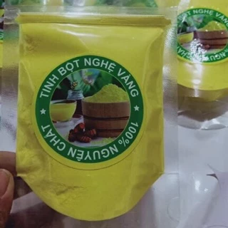 100gram tinh bột nghệ vàng nguyên chất đắp mặt nạ