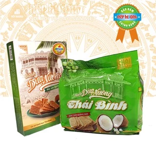 Bánh dừa nướng - Thái Bình - Gói 150g, hộp 180g - Đặc sản Quảng Nam, Đà Nẵng