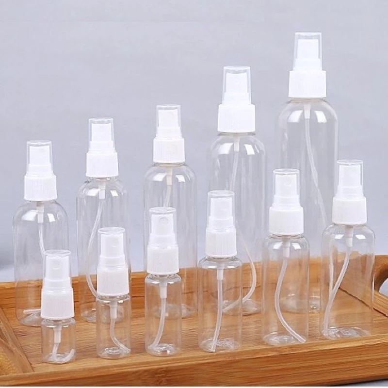 #10ML, 15ML,20ML,30ML, 50ML, 60ML,80ML, 100ML # Bình xịt nhựa nhỏ / Empty Plastic small spray bottle