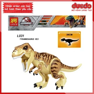 Siêu khủng long bạo chúa TYRANNOSAURUS REX Jurassic World siêu chất - Đồ chơi Lắp ghép Xếp hình Minifigues Mini Mô hình