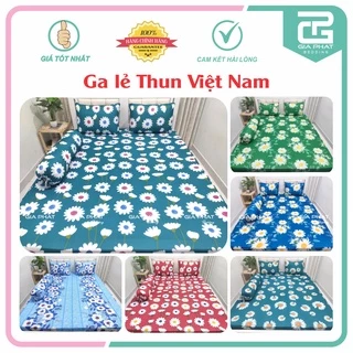 Ga giường lẻ thun lạnh việt nam cao cấp ( không kèm áo gối)